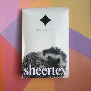 Sheertex chevron classic sheer thigh highs- Size small